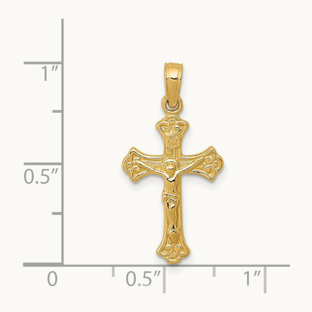 INRI Crucifix Charm — photo set