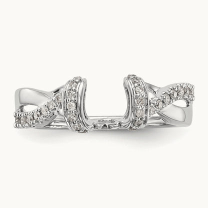 Diamond Wrap, 14K White Gold