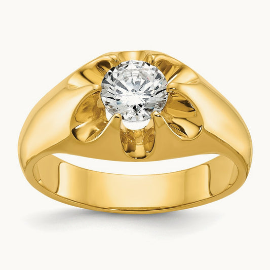 Men's Ring, 1.00 ct tw Lab-Grown Diamond