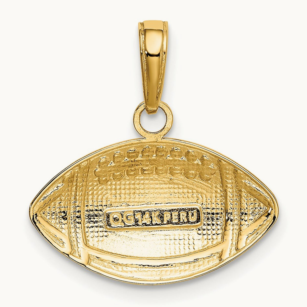 Football Charm, 14K