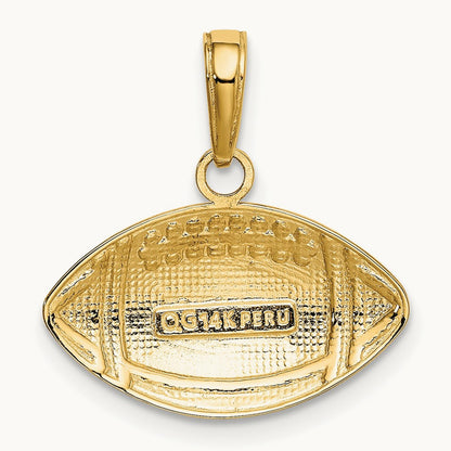 Football Charm, 14K