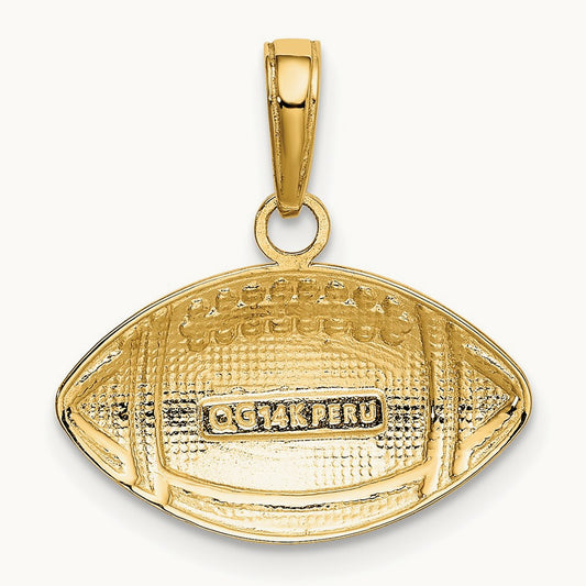 Football Charm, 14K