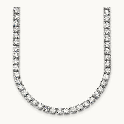 Straight Tennis Necklace, 27 1/4-36 ct Lab-Grown Diamond