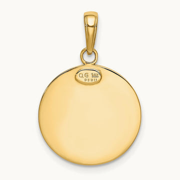 Saint Christopher Medal Pendant — 26mm