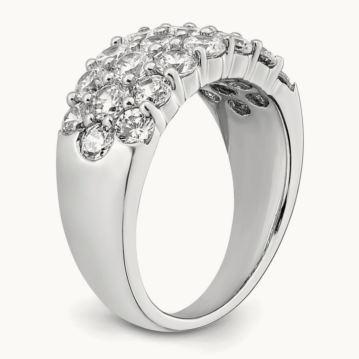 Fashion Band — 14K White Gold, 7