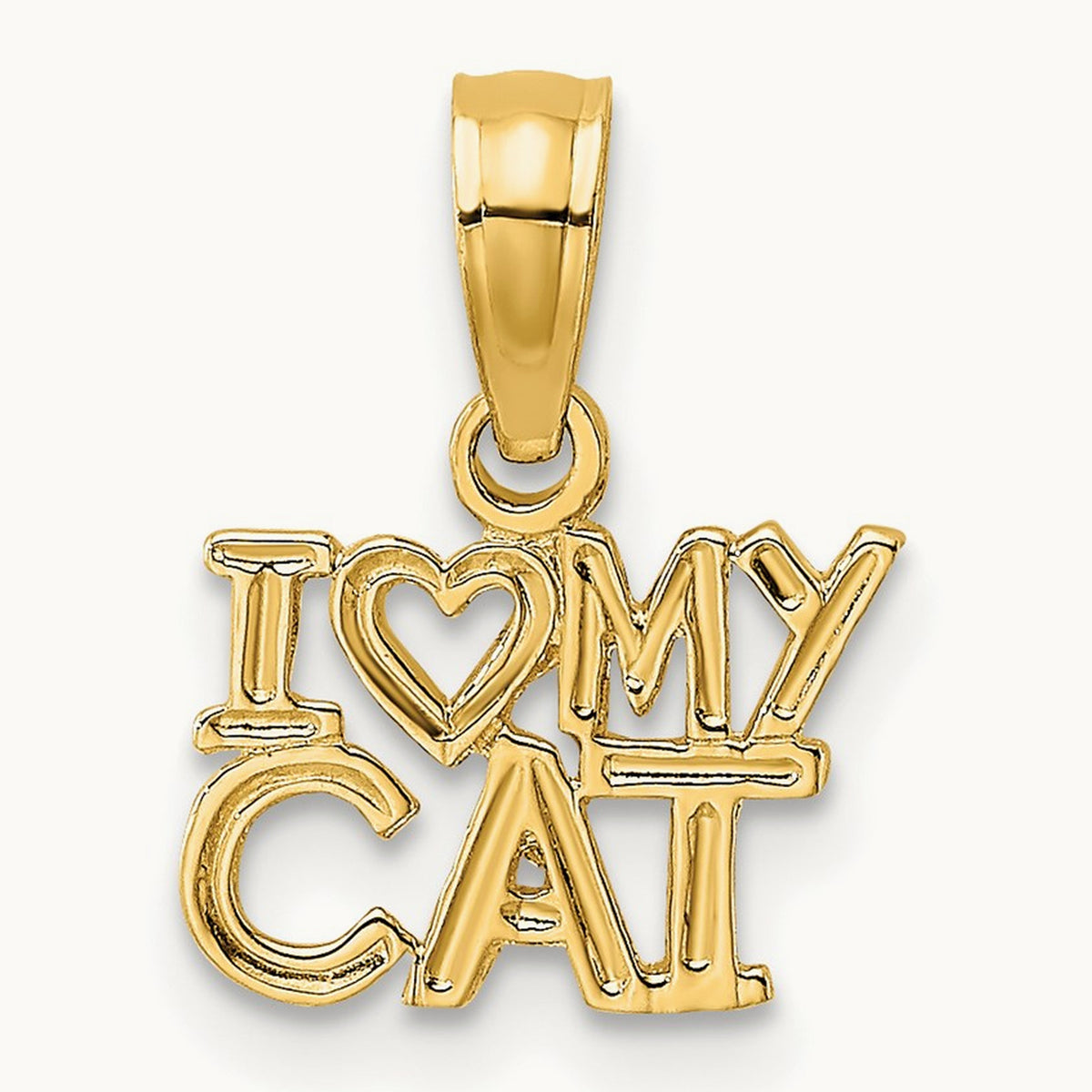 I HEART MY CAT Charm — photo set