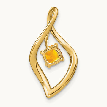 Citrine and Diamond Pendant — photo set