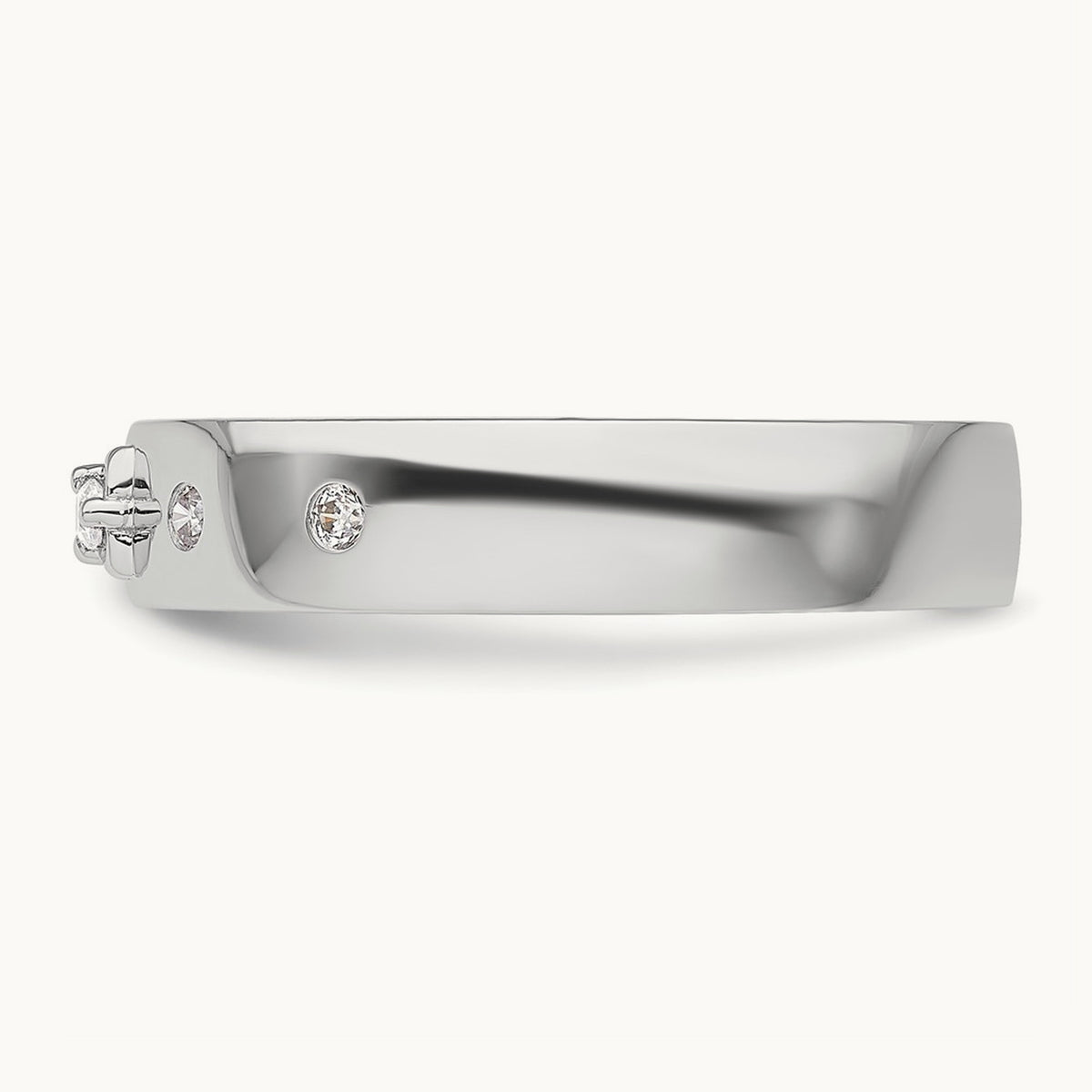 Diamond Mens Complete Wedding Band — photo set