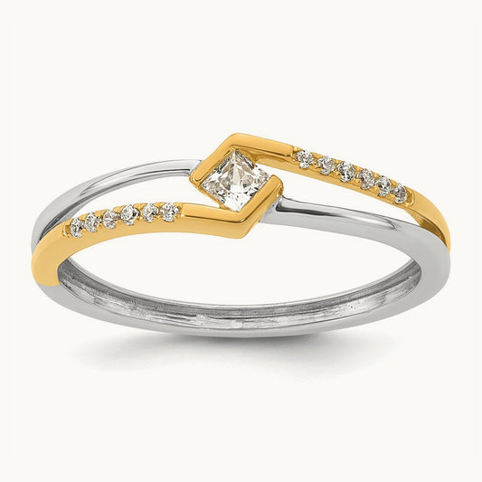 Complete Diamond Promise Ring — photo set