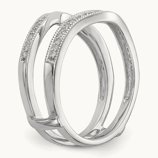 Diamond Guard, 14K White Gold
