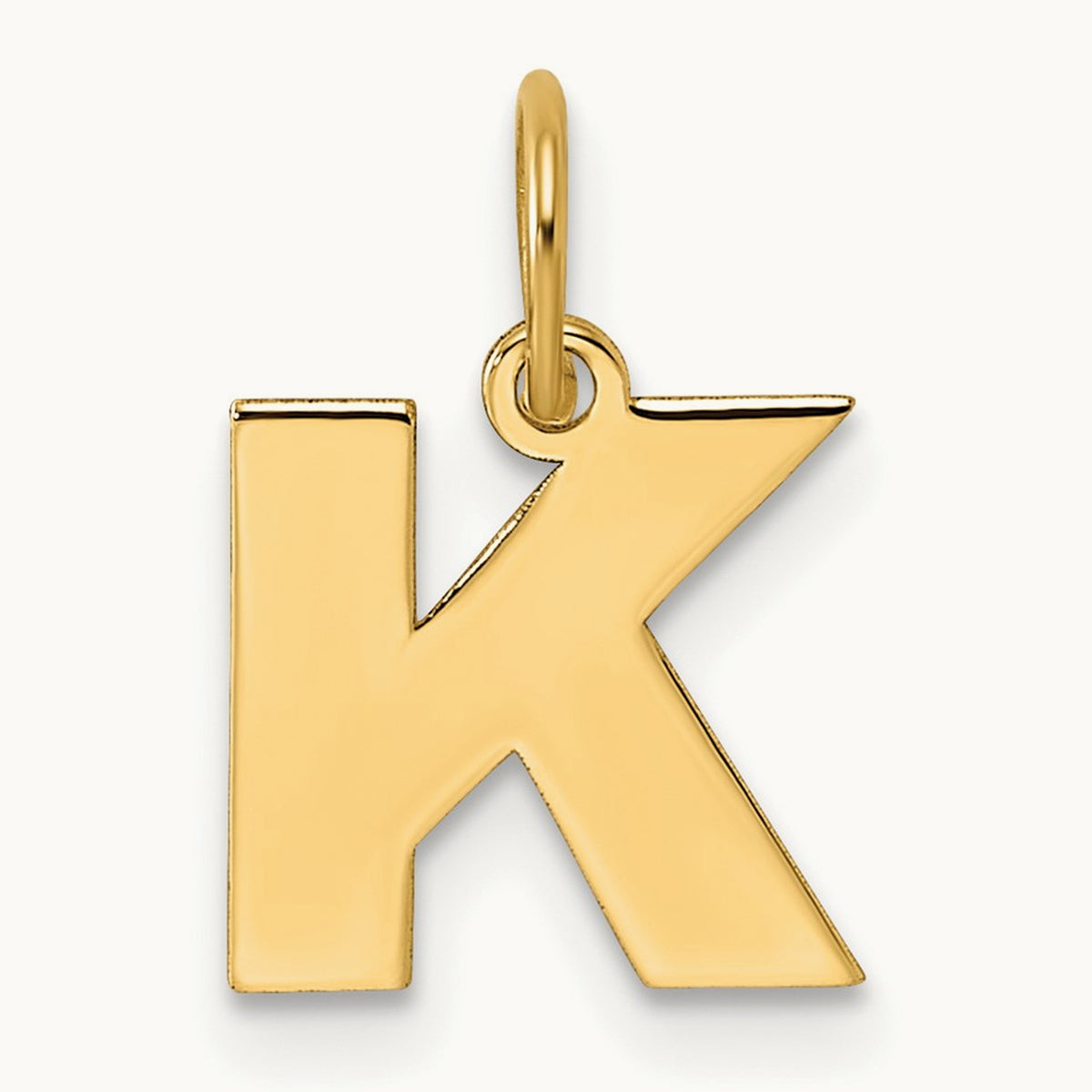 Initial Pendant — K