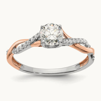 Engagement Ring, 0.50 ct tw Lab-Grown Diamond