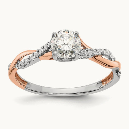 Engagement Ring, 0.50 ct tw Lab-Grown Diamond