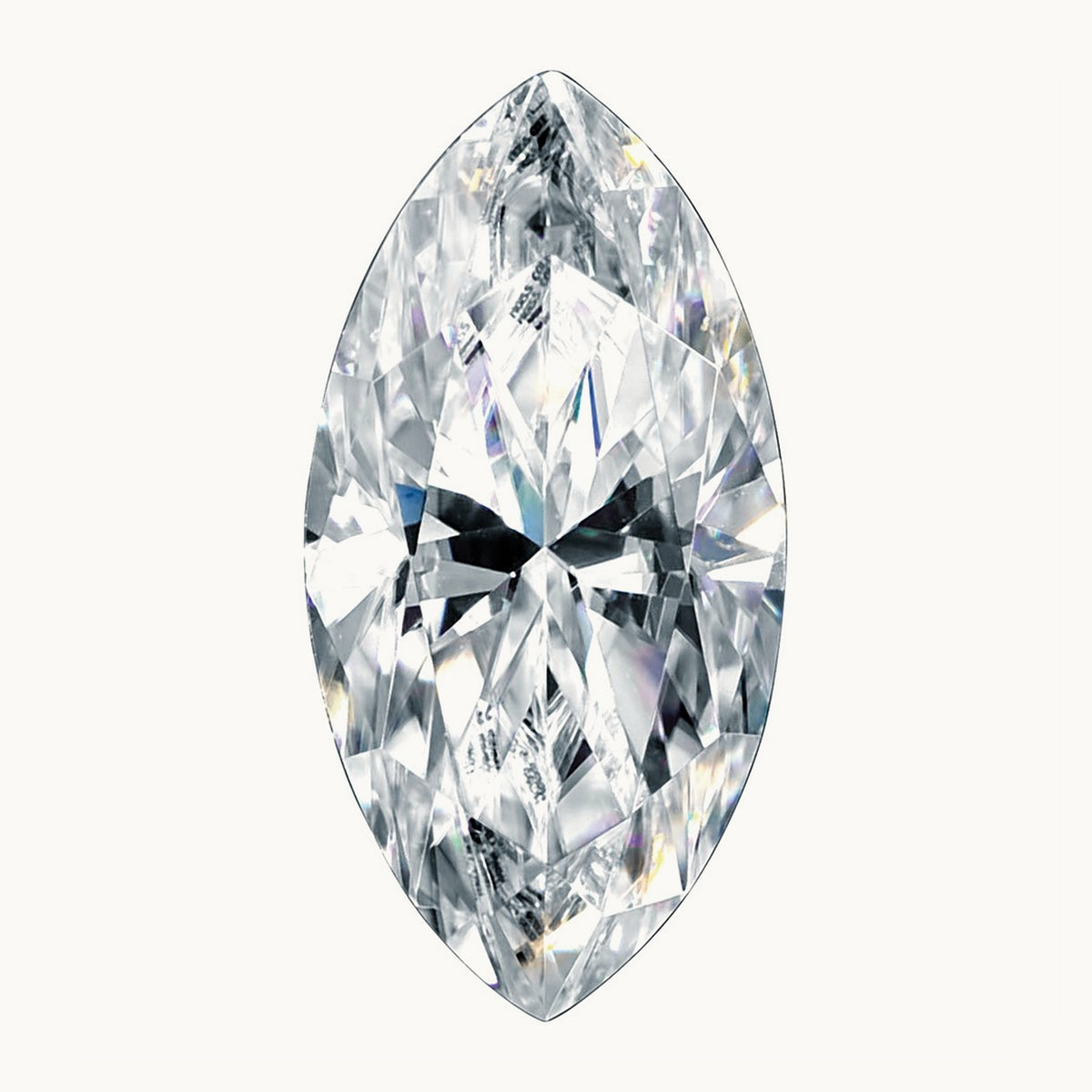10x5mm Marquise Pure Light D-E-F Moissanite