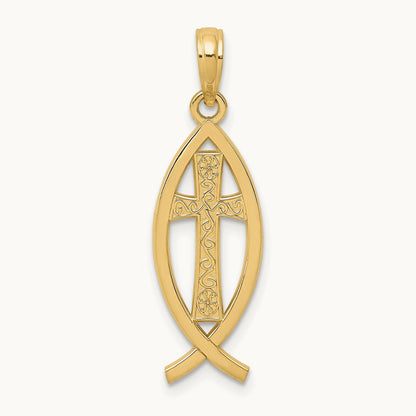 Ichthus Fish Pendant — photo set