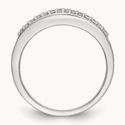Diamond Band, 14K White Gold
