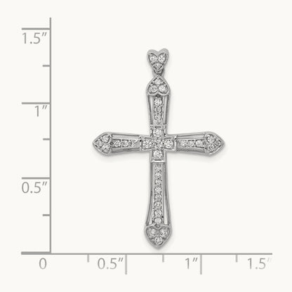 1/3ct. Diamond Cross Pendant — photo set