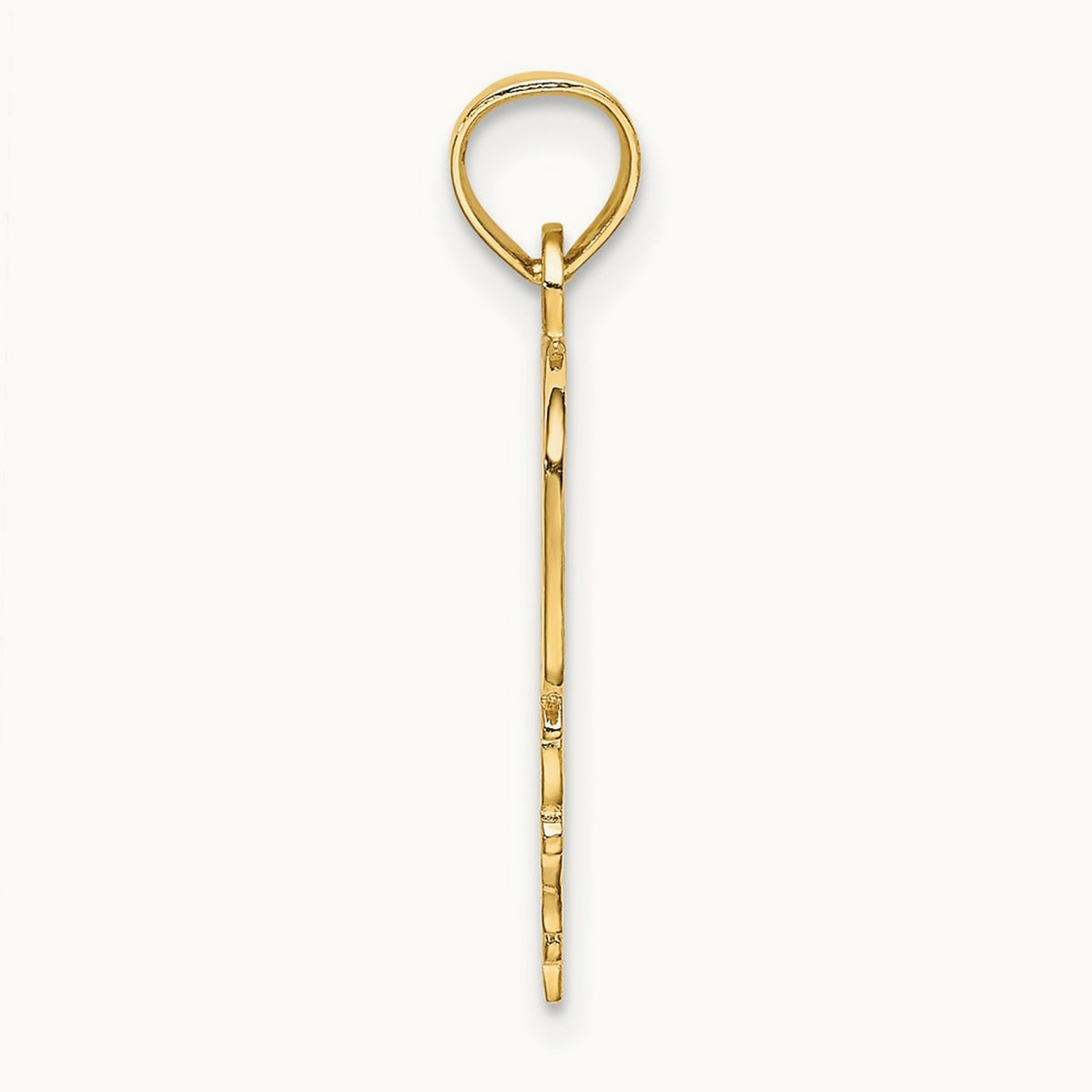 DADDYS GIRL Heart Pendant, 14K
