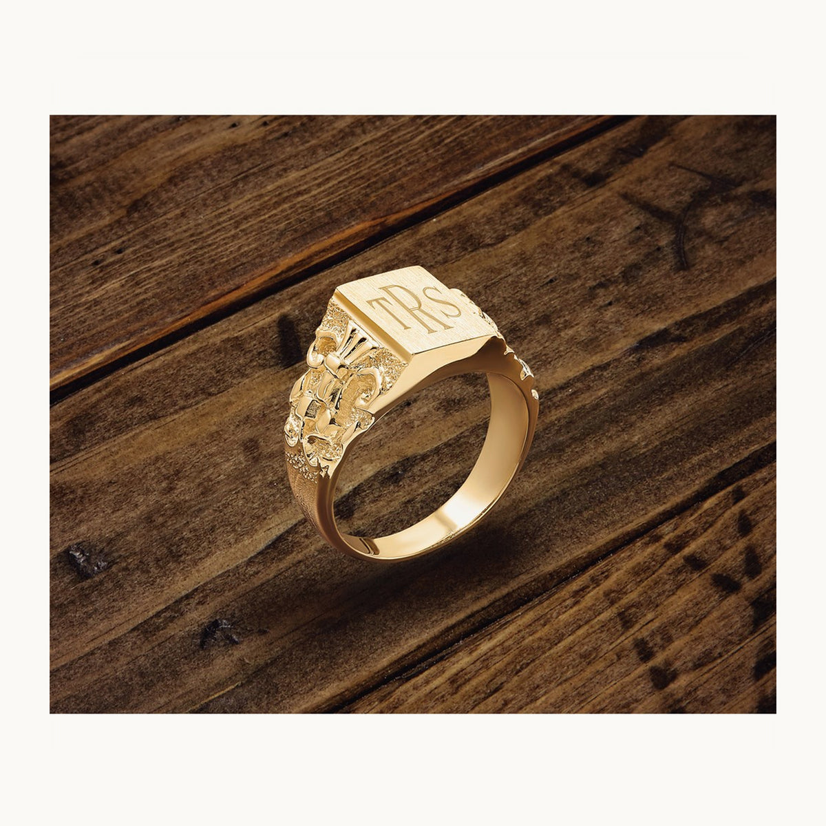 Men's Signet Ring — IBGoodman — photo set