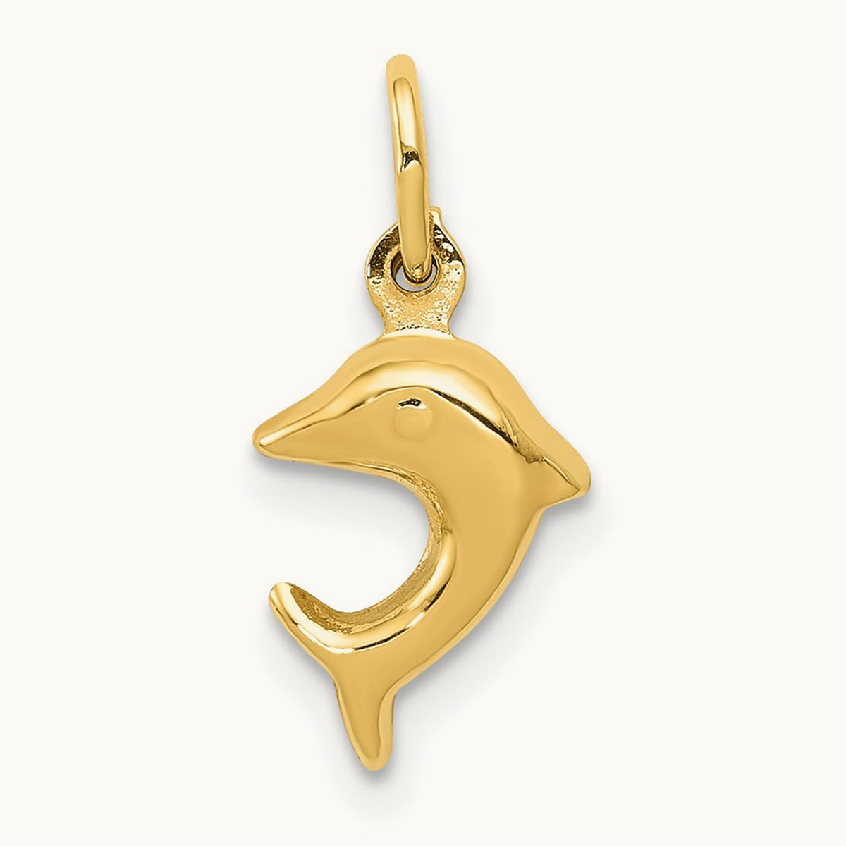 Dolphin Charm, 14K