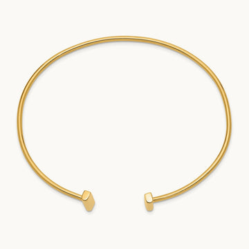 Flexible Bar Bangle, 14K