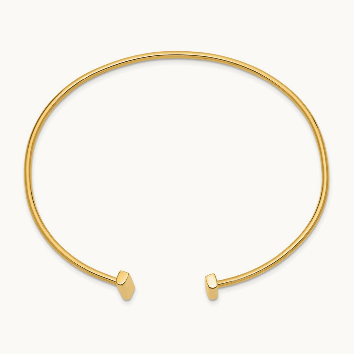 Flexible Bar Bangle, 14K