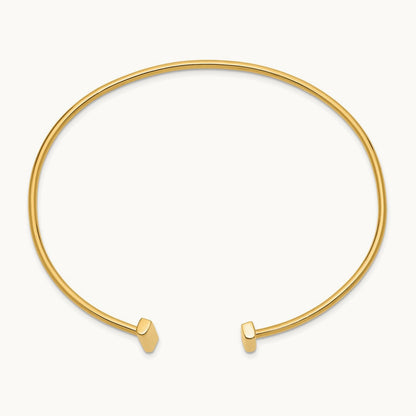 Flexible Bar Bangle, 14K