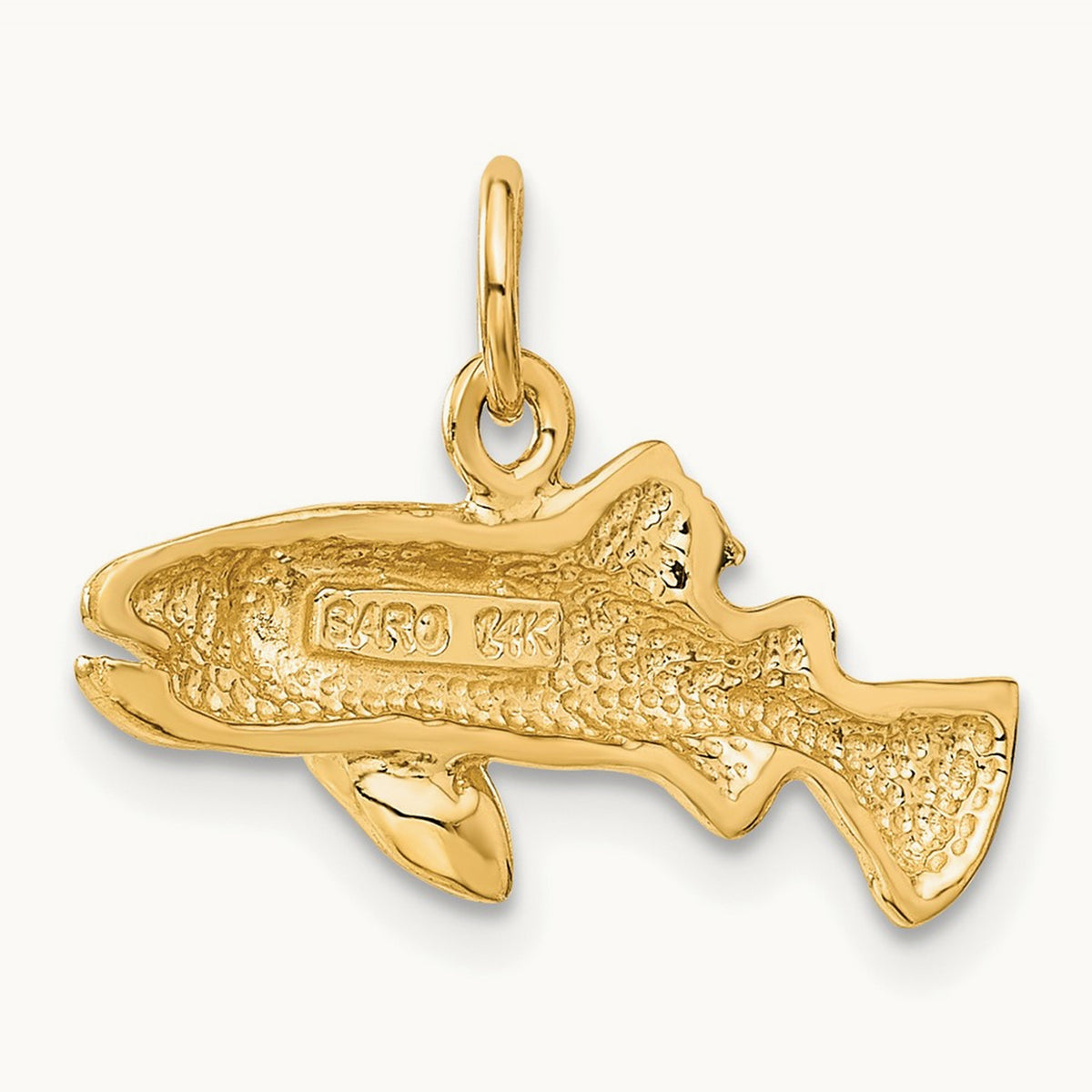 Fish Charm, 14K