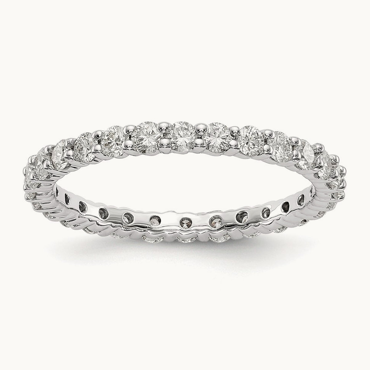 shared Prong 1ct Diamond Eternity Band-Mtg Only, 14K Yellow