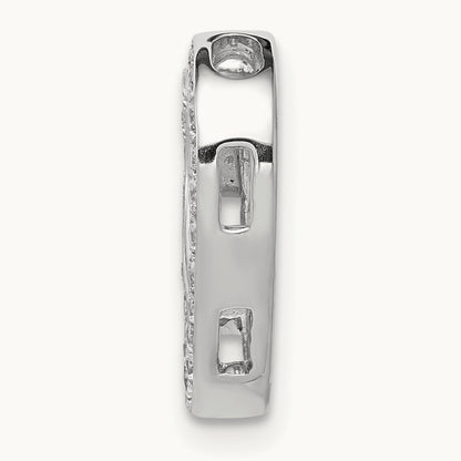 1/6ct. Diamond Heart Chain Slide — photo set
