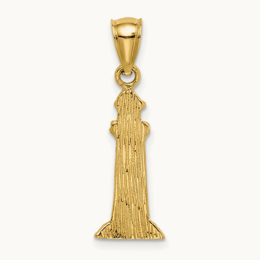 Lighthouse Pendant, 14K