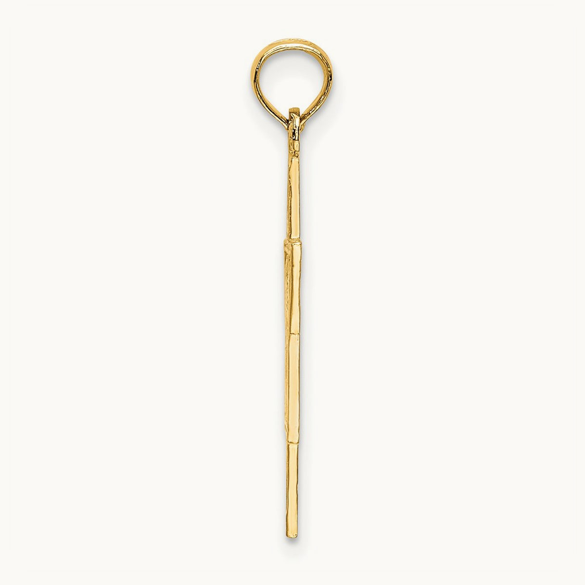 Textured Star Of David Charm — 26.1mm