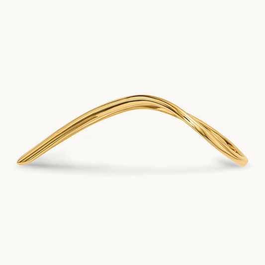 Chevron Shaped Ring, 14K