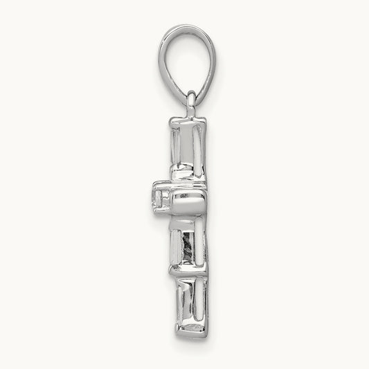 1/5ct. Diamond Cross Pendant — photo set