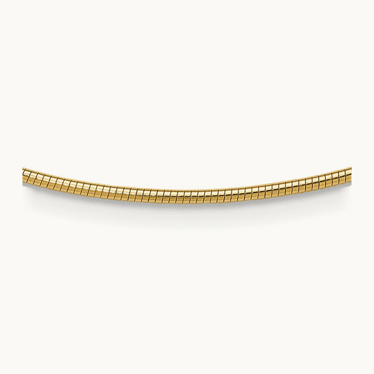 Round Omega — 14K Yellow Gold