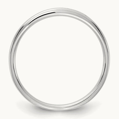 Channel Set Band, 0.10-1.00 ct tw Lab-Grown Diamond — 1/10 ct, 14K White Gold