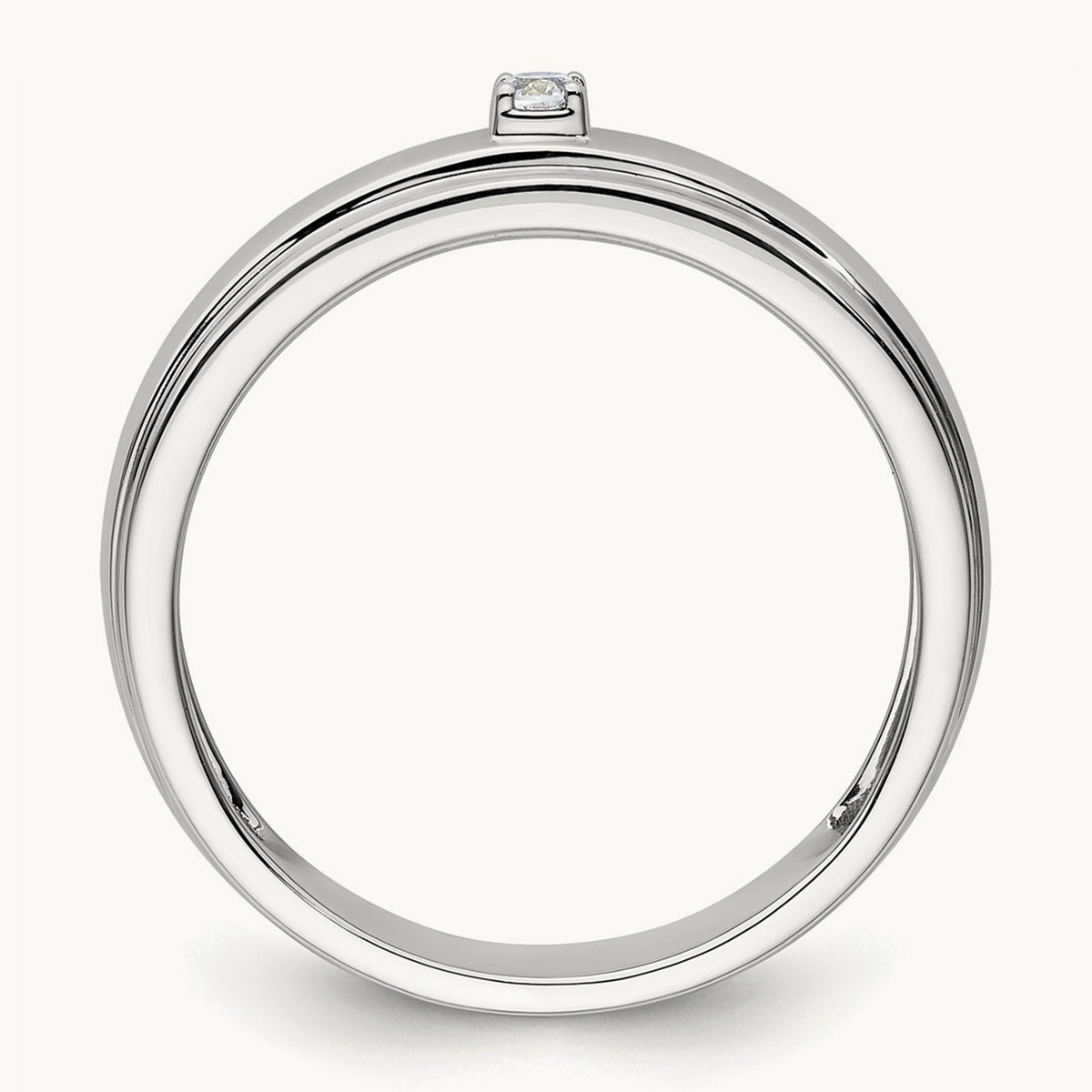 Diamond Mens Complete Wedding Band — photo set