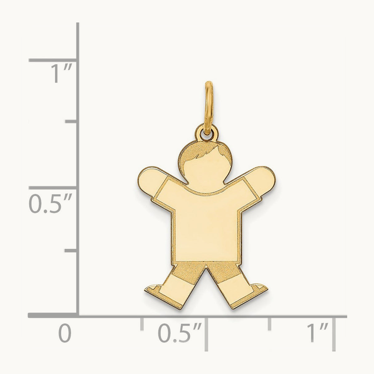 Kid Charm — 14K Yellow Gold