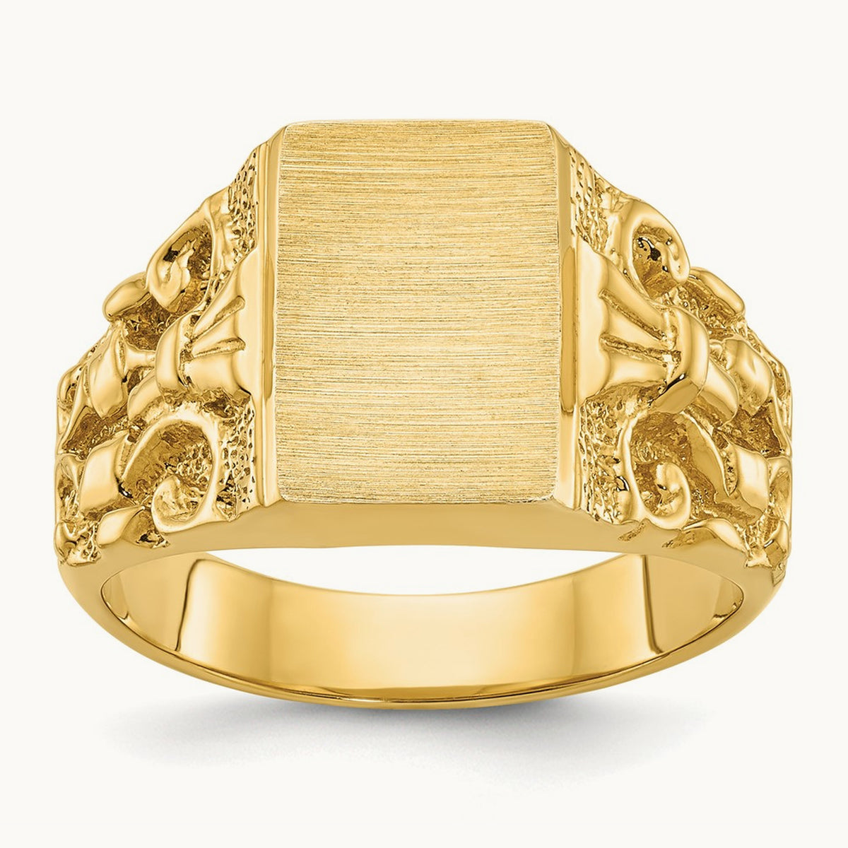 Men's Signet Ring — IBGoodman — photo set