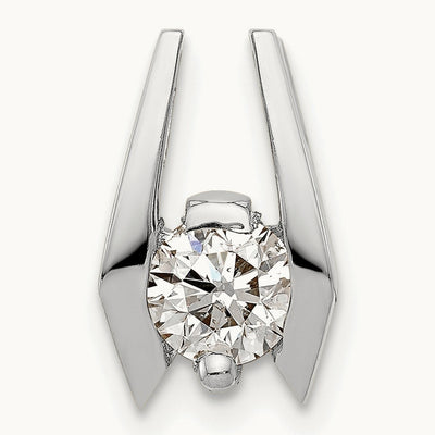 Diamond Slide — 14K White Gold