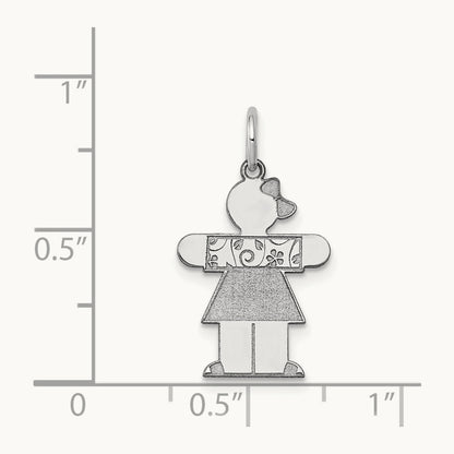 Kid Charm, 14K White Gold