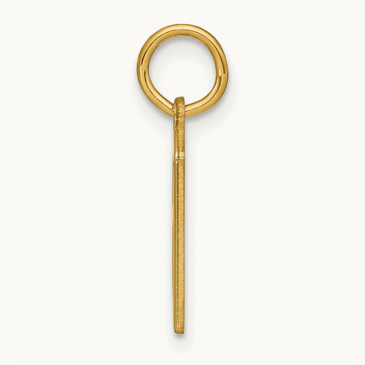 Initial Pendant, 14K Yellow Gold