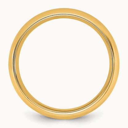 Standard Comfort Fit Band, 5.5mm, 10K Yellow Gold
