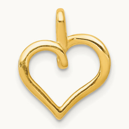 Diamond Heart Pendant — photo set