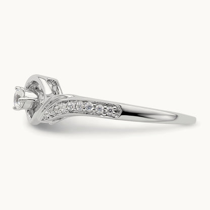 Petite Engagement Ring, 0.20 ct tw Lab-Grown Diamond