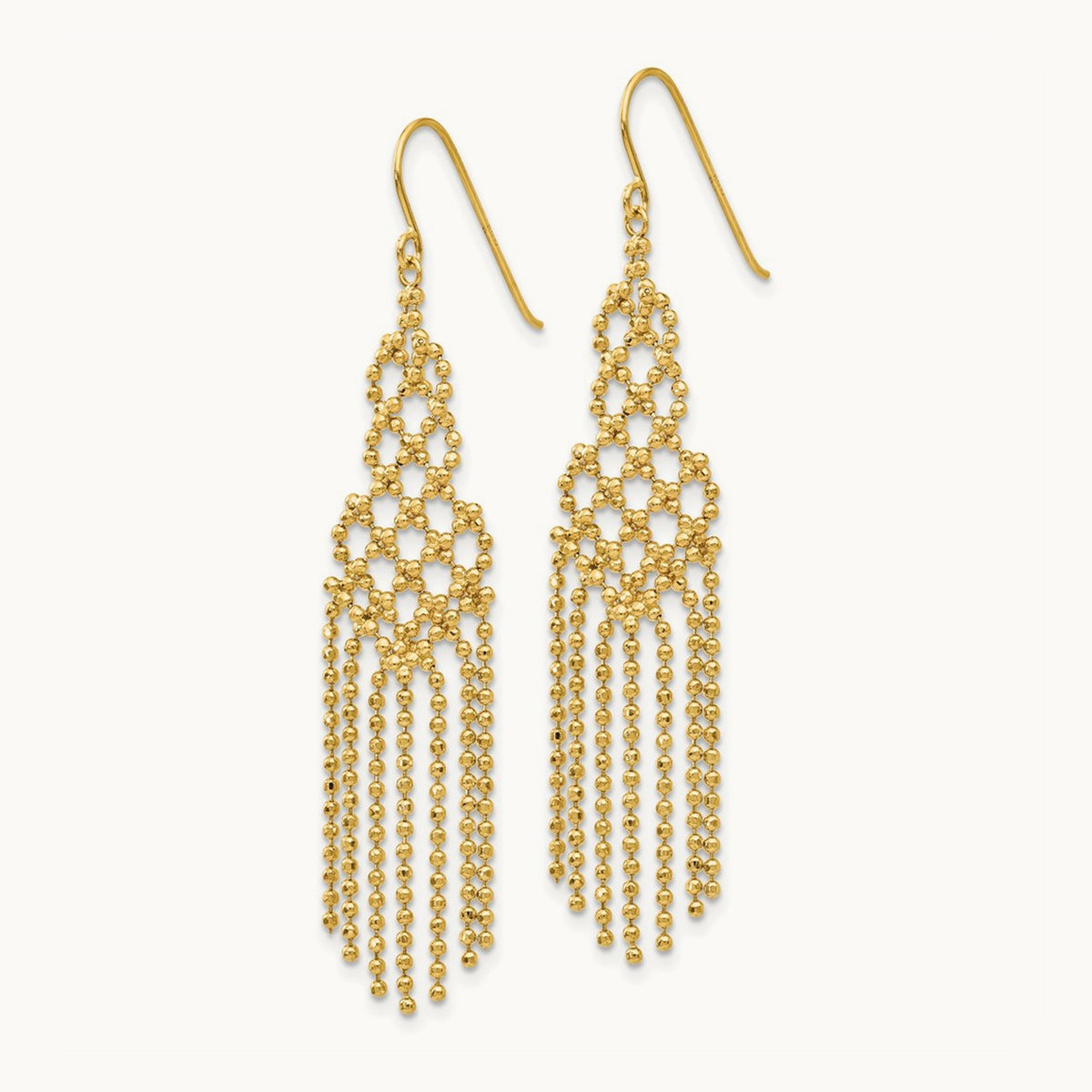 Bead Chain Earrings — photo set