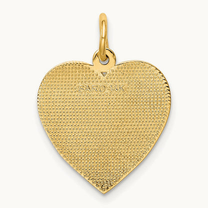 GRANDMA Heart Charm — photo set