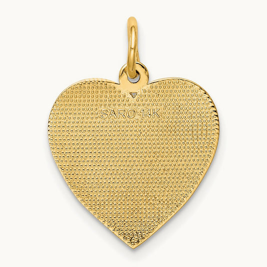 GRANDMA Heart Charm — photo set