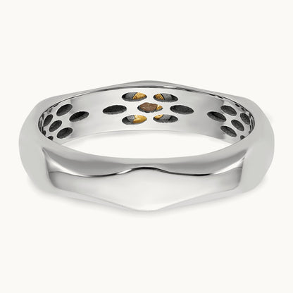 14ktt IB Goodman Mens Polished Diamond Band Ring Mounting