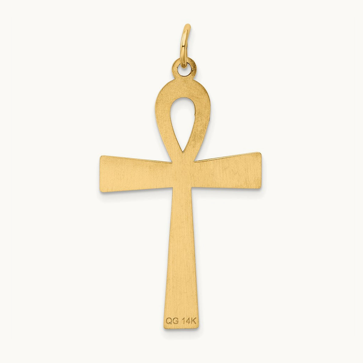 Laser Designed Ankh Cross Pendant — 39mm